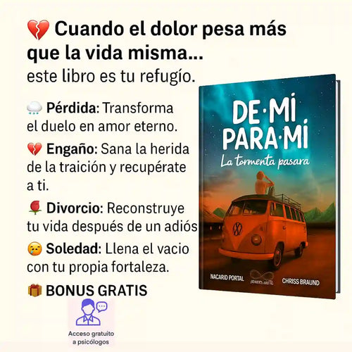 De mí para mí E-book, La tormenta pasará - Renace desde adentro